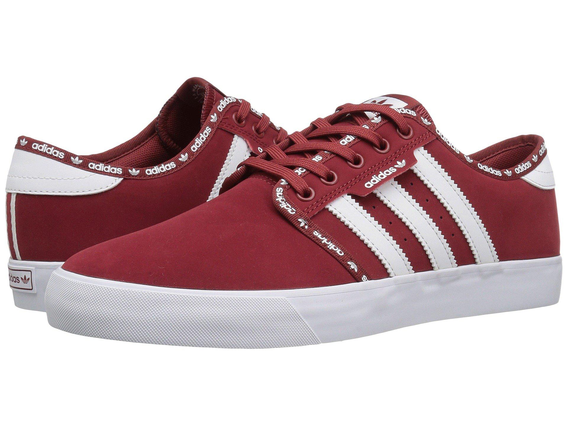 red adidas running shoes